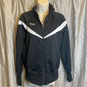 TYR Athletic Warm-Up Jacket Full Zip Track Medium